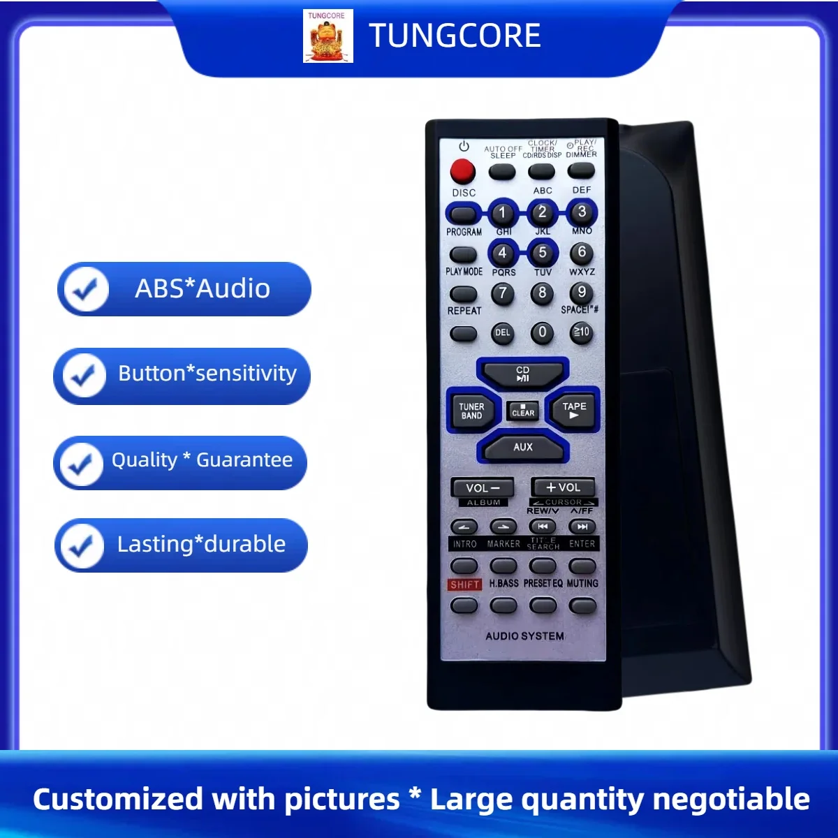 Фото Новый пульт дистанционного управления для Panasonic SA-AK48 SC-AK48 SA-AK58 SC-AK58 EUR644854 SA-AK55 SA-AK55GC Мини-CD стереокомпонентная система №1