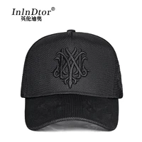 2022new summer mesh breathable tall crown baseball cap fashion face looking small big head hat for men