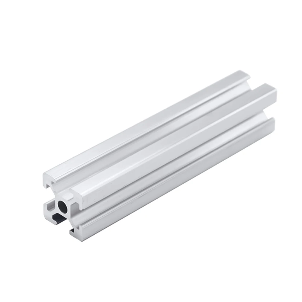 

2pc 2020 Aluminum Profile Extrusion EU European Standard Anodized Linear Rail Guide CNC 3D Printer Parts 400mm length Silver