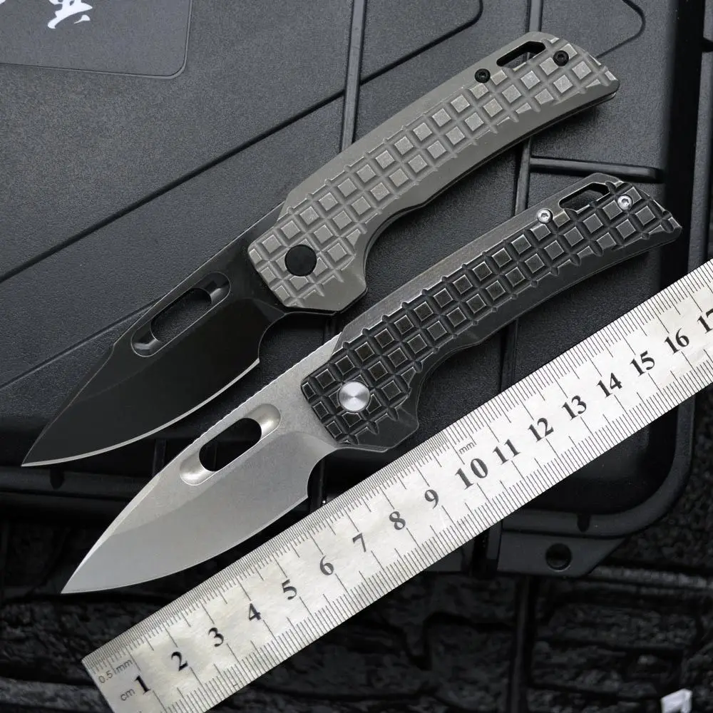 

Pterosaur M390 powder steel folding knife high hardness sharp titanium alloy knife camping EDC genuine outdoor knives