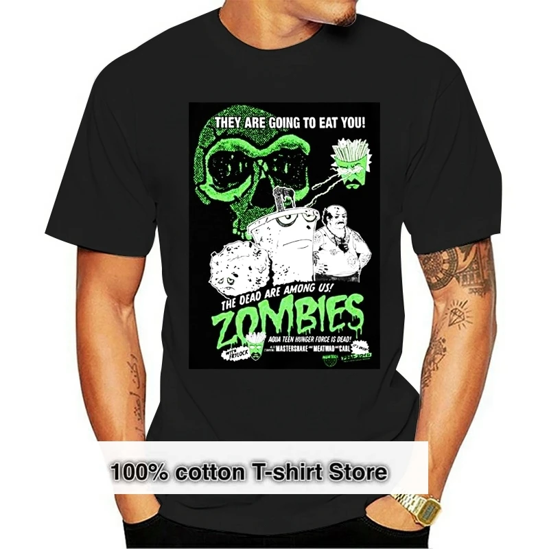 

Aqua Teen Hunger Force Zombies Adult T-Shirt Newest Fashion Tee Shirt