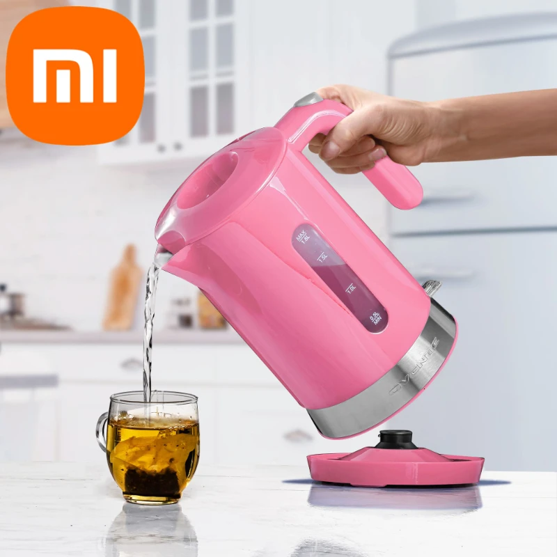 

Электрический чайник Xiaomi, 1,8 л, 1500 Вт, без БФА, портативный Настольный чайник и кофемашина, быстрый нагрев