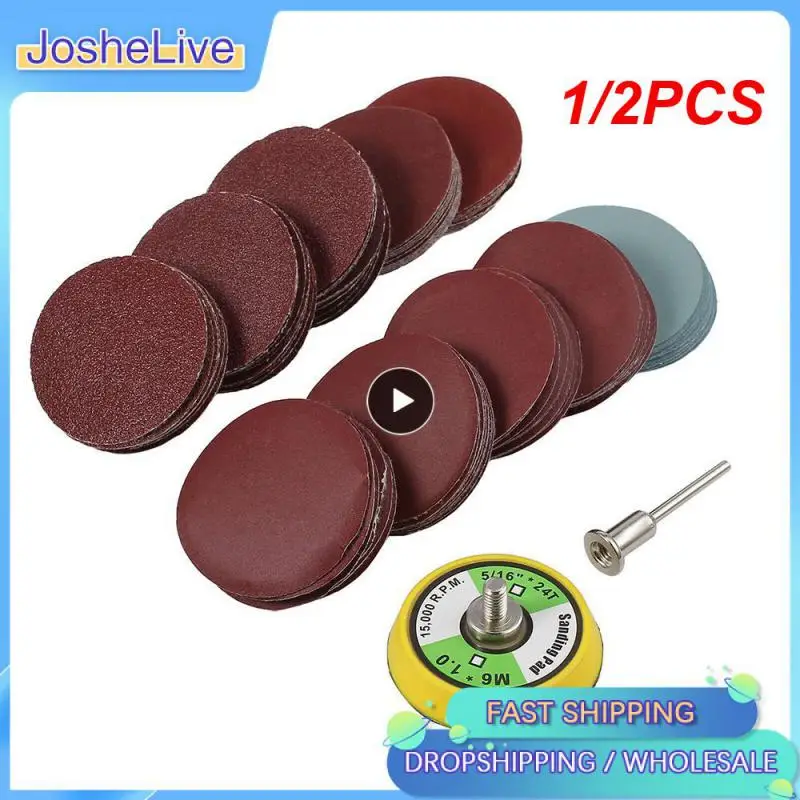 

1/2PCS 100mm 5inch 125mm Sanding Disc Grit 40-5000 Hook-Loop Sandpaper Grinding Disc Self-adhesive Polishing Pad for Sander