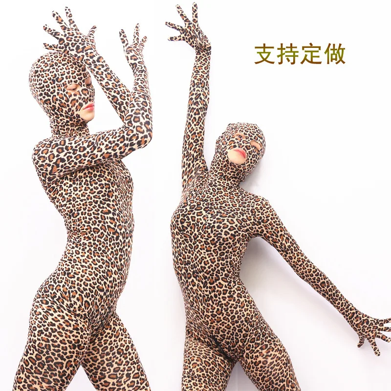 

Леопардовый принт сценическое пальто B66 тугой корсет-облегающий кино и телевидение съемка игра скульптурный боди