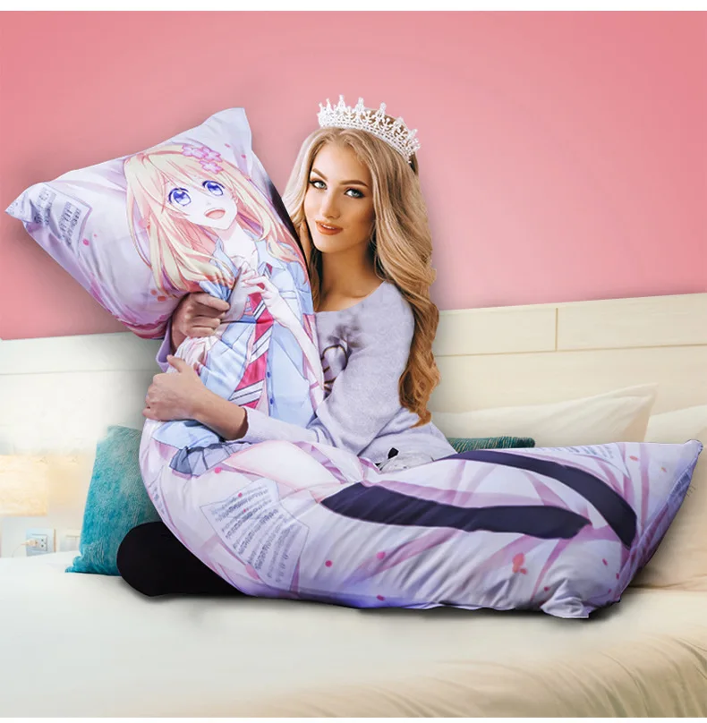 Аниме эроманга-сенсей Обложка Izumi Sagiri Dakimakura для косплея обнимающее тело