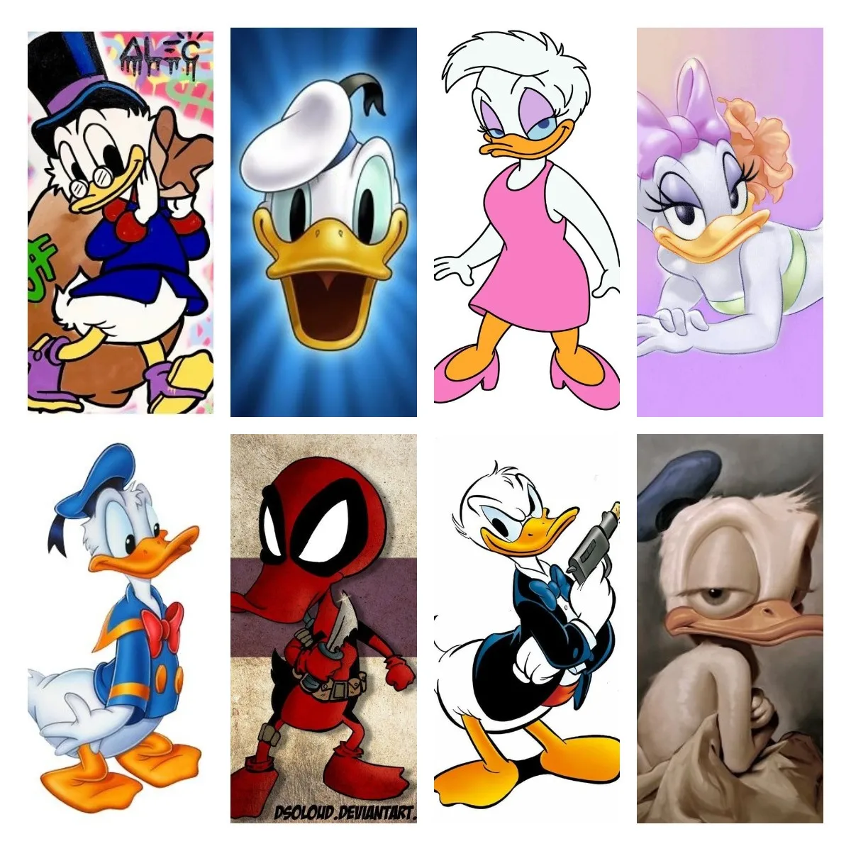 

5D DIY Disney Cartoon Donald Duck Diamond Painting Full Round/Square Rhinestone Cross Stitch Embroidery Mosaic Wall
