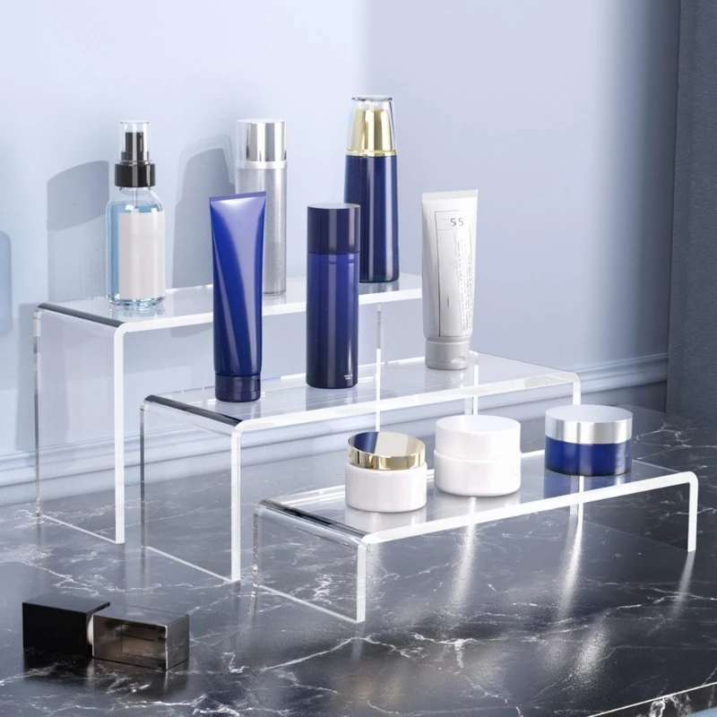 Y166 Акриловая подставка с подъемом со ступенькой Прозрачная стойка отлично