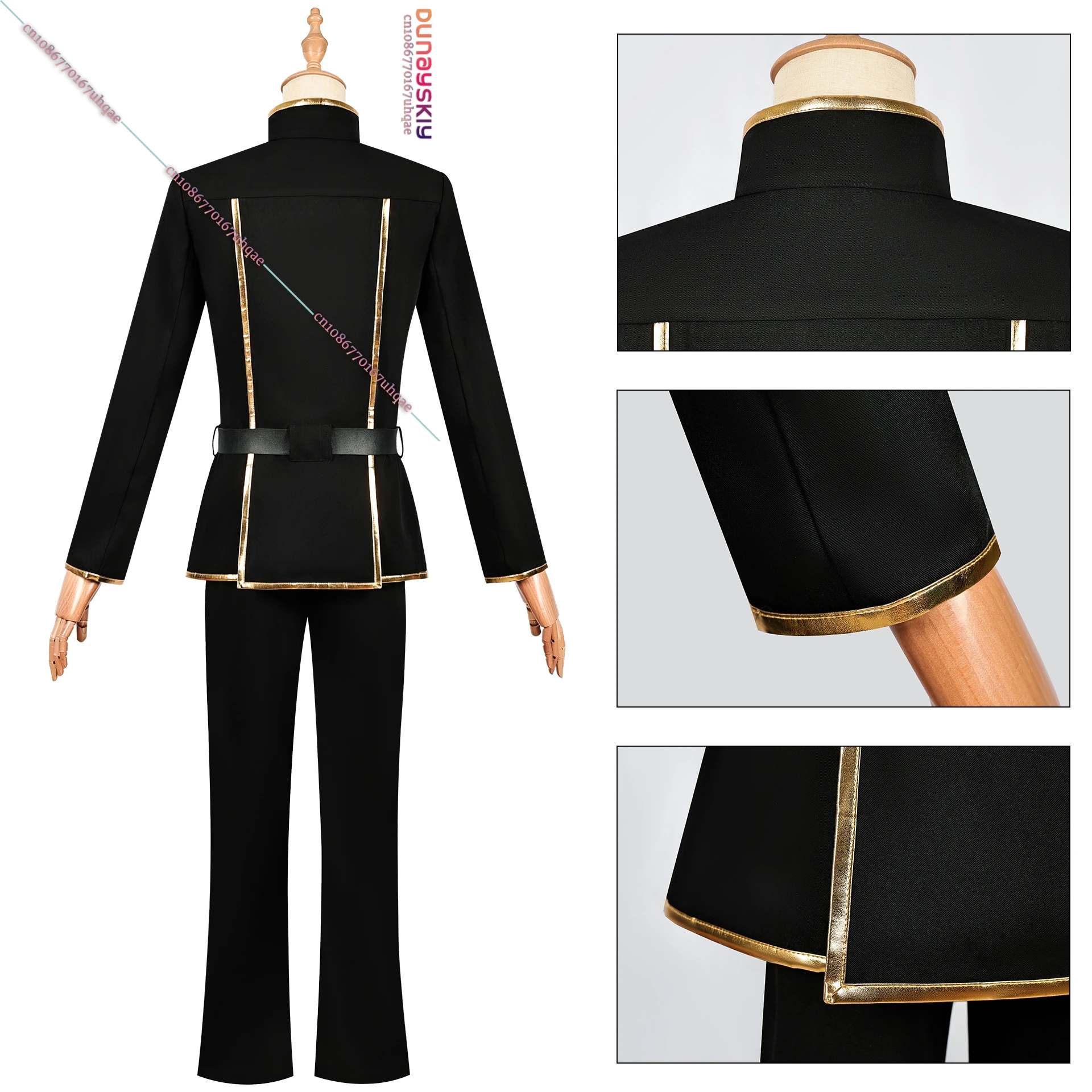 Аниме Codee Geass карнавальный костюм наряд унисекс Lelouchh Lamperougee одежда для ролевых игр