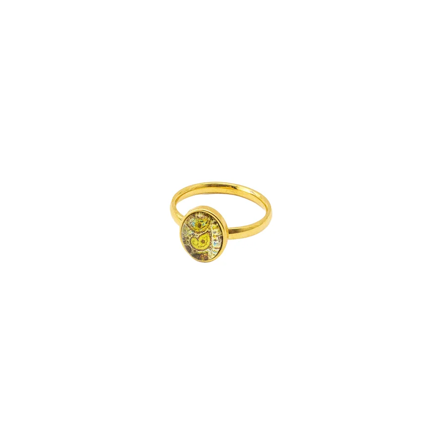 

Retro Flower Pattern Finger Rings For Women Fashion 316l Stainless Steel Men Jewelry Lover Christmas Gift Anime Accessories