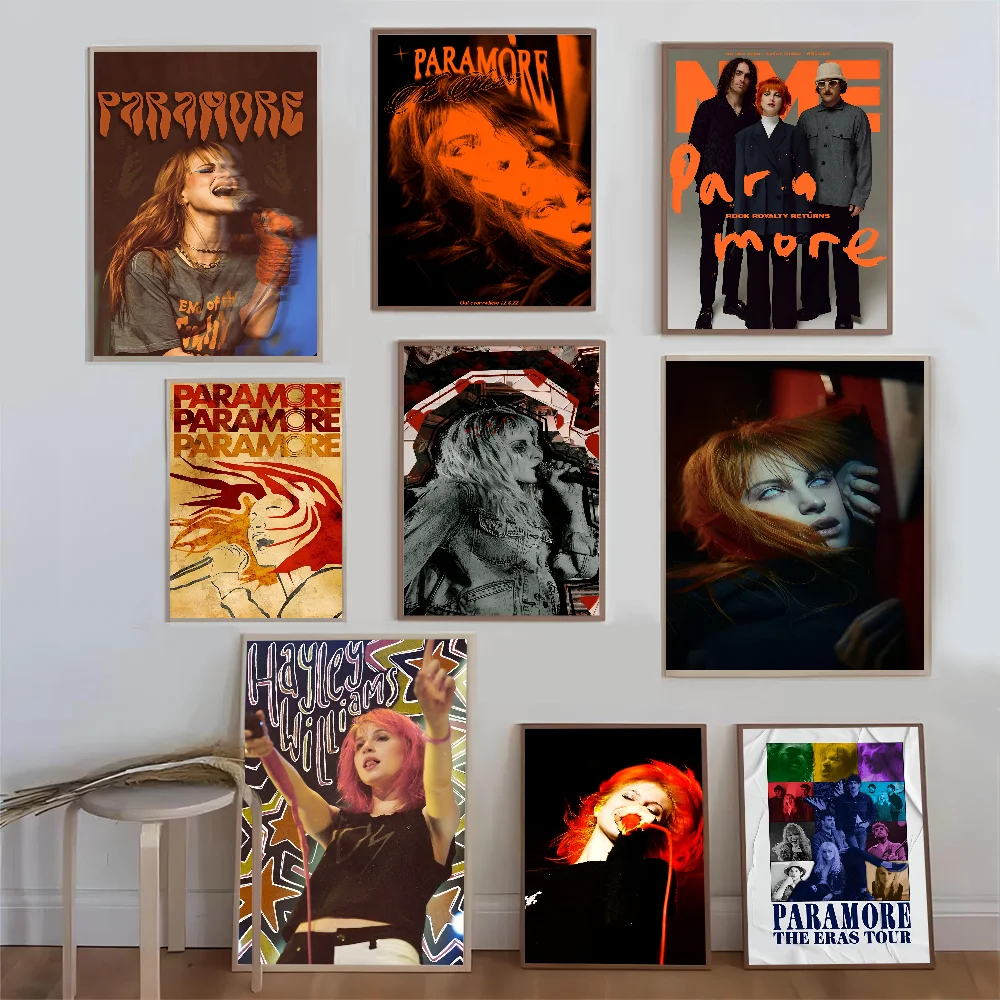 Винтажные аниме постеры Singer р-Парамор клейкие печатные плакаты из белой бумаги