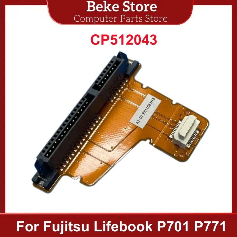 Фото Оригинальный кабель Beke для подключения жесткого диска ноутбуков Fujitsu Lifebook P701 P771 P702 P772 SH772, CP512043 F68 VTM0 V №1