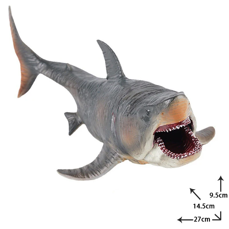 Реалистичные фигурки динозавров большой мосазавр мегалодон Акула морские
