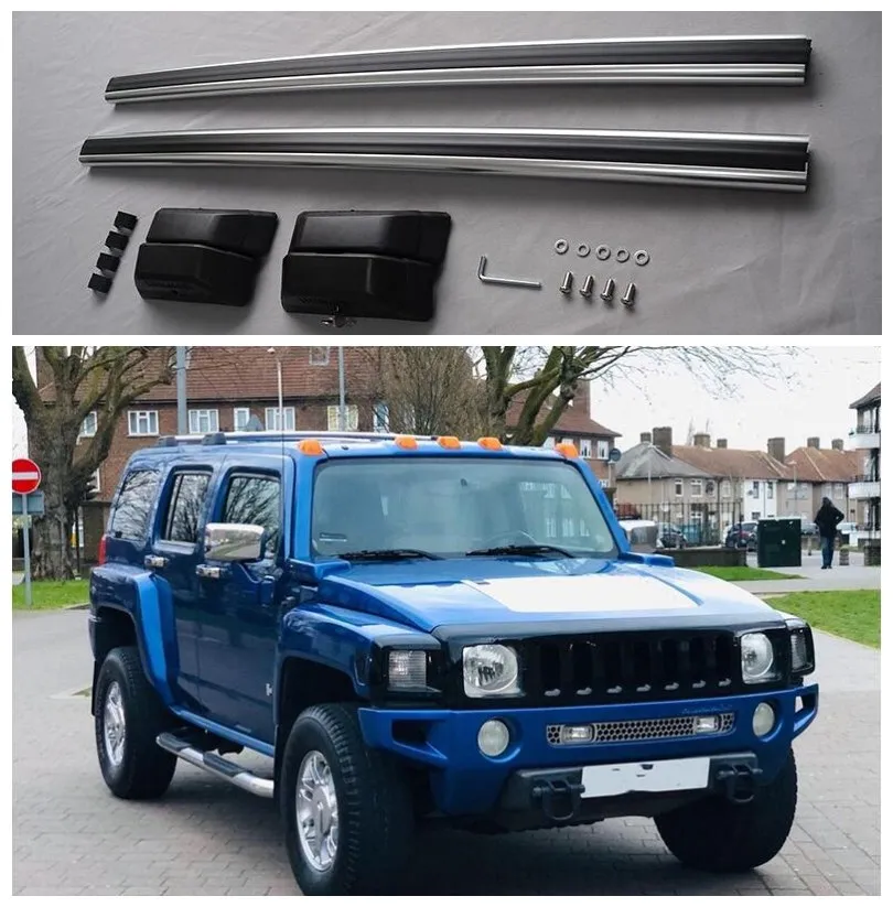 

For Hummer H3 2005 2006 2007 2008 2009 2010 High Quality Aluminum Alloy Car Roof Racks Luggage Crossbar
