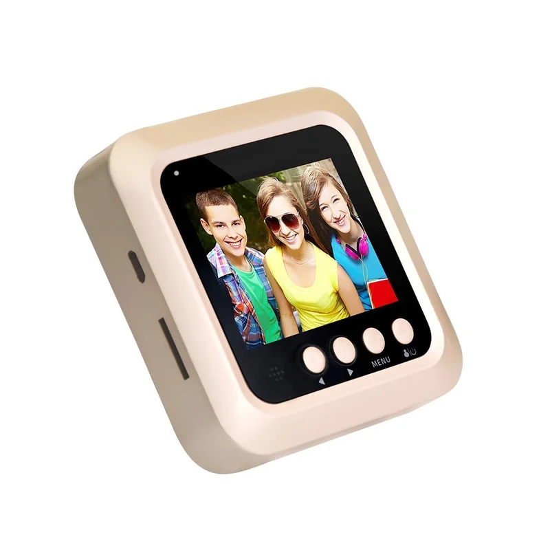 

Wireless Doorbell Peephole Camera Smart Home Motion Detection 2.4" Monitor Digital Ring Doorbell Video-eye Camera Security