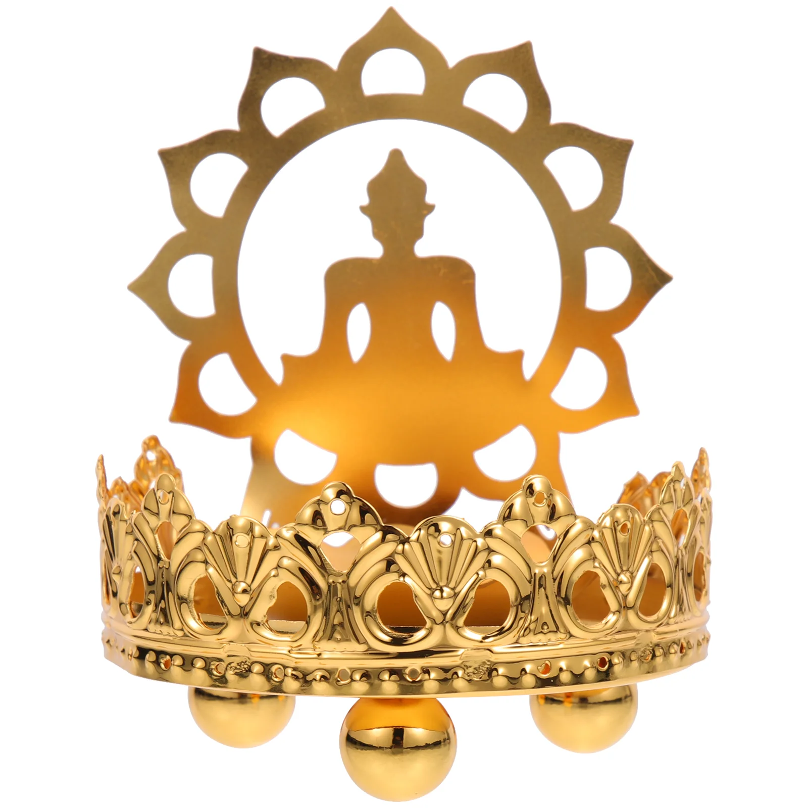 

Holder Tealight Decor Lamp Butter Metal Oil Stand Lamps Holders Candlestick Gift Shadow Decoration Decorative Candleholder Pooja