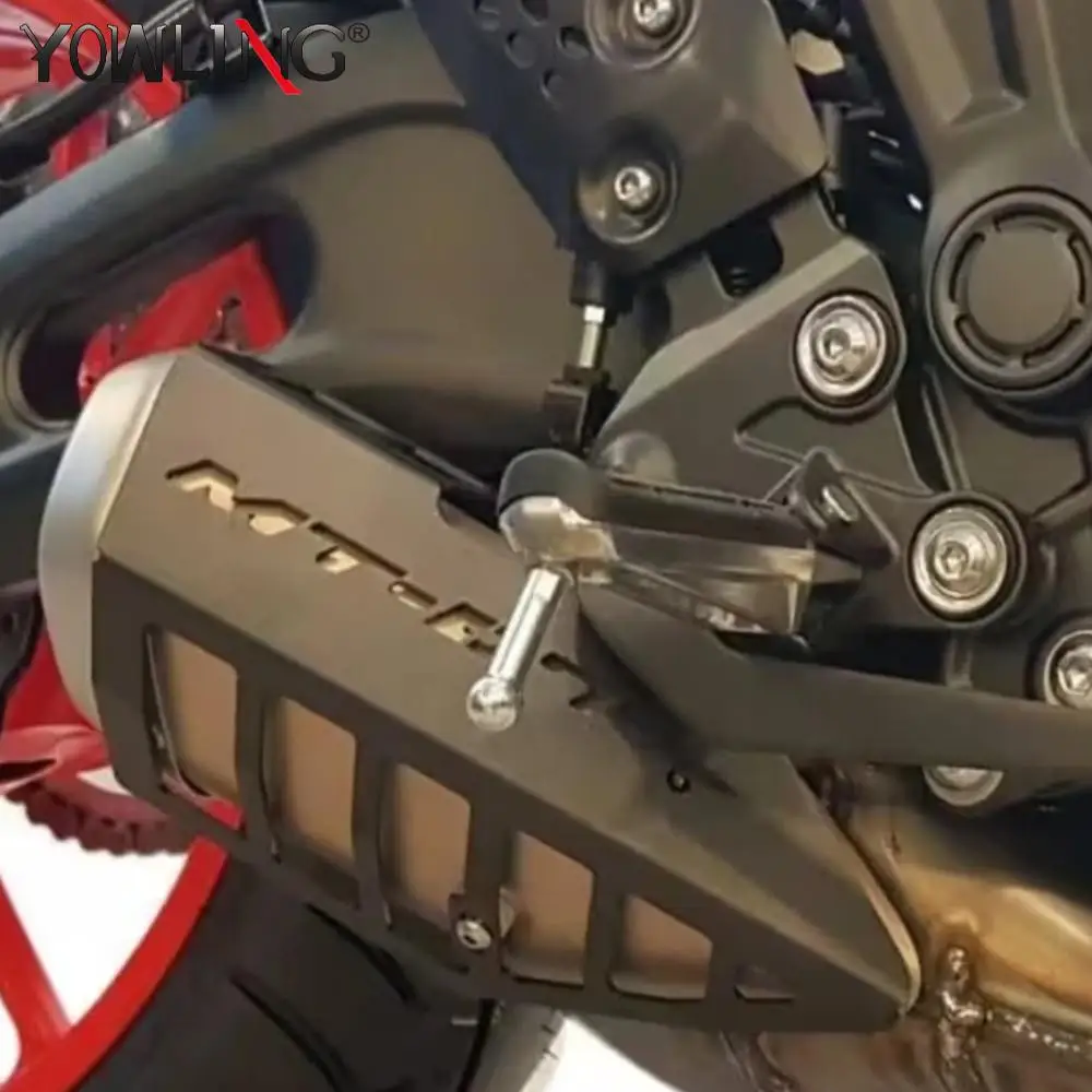 

For Yamaha MT 07 TRACER MT-07 MT07 YZFR7 Motorcycle Exhaust Pipe Heat Shield Cover Muffler Protector Guard Moto Accessories