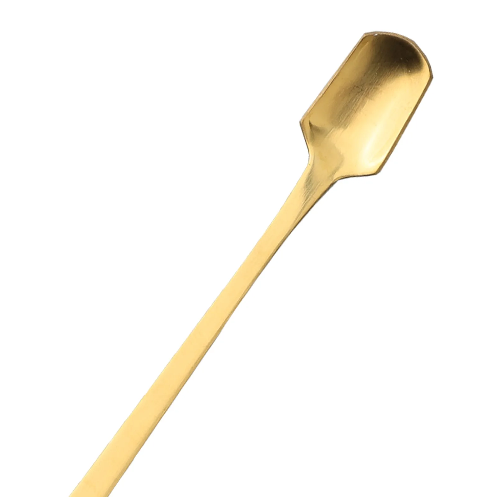 Ложка для смешивания с длинной ручкой в японском стиле ложка кофе из нержавеющей