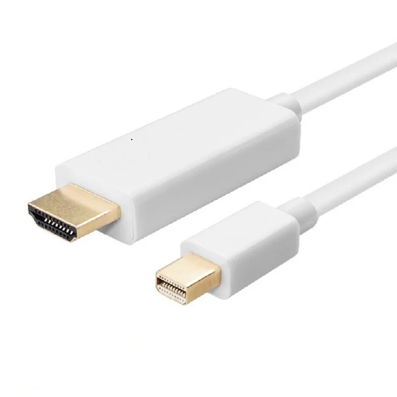 Thunderbolt Display MiniDP to HDMI-compatibleCable Male to M