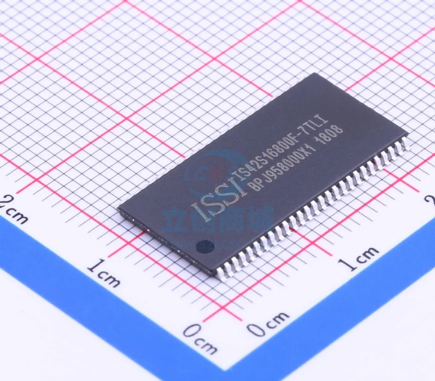 

100% IS42S16800F-7TLI Package TSOP-54 New Original Genuine Synchronous Dynamic Random Access Memory (SDRAM) IC Chip