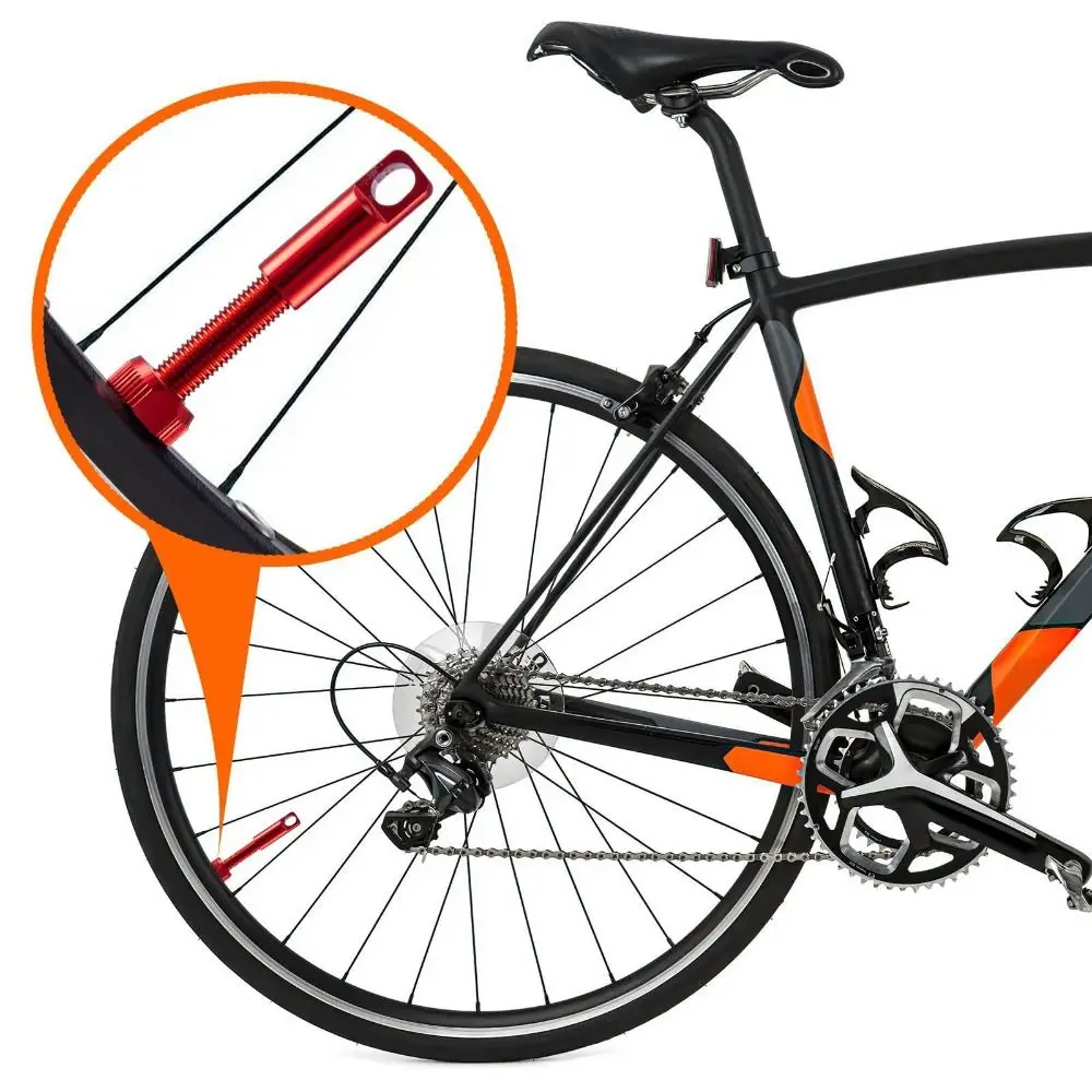 1 пара клапанов для бескамерных шин 40 мм/44 мм/60 мм технология с ЧПУ латунный