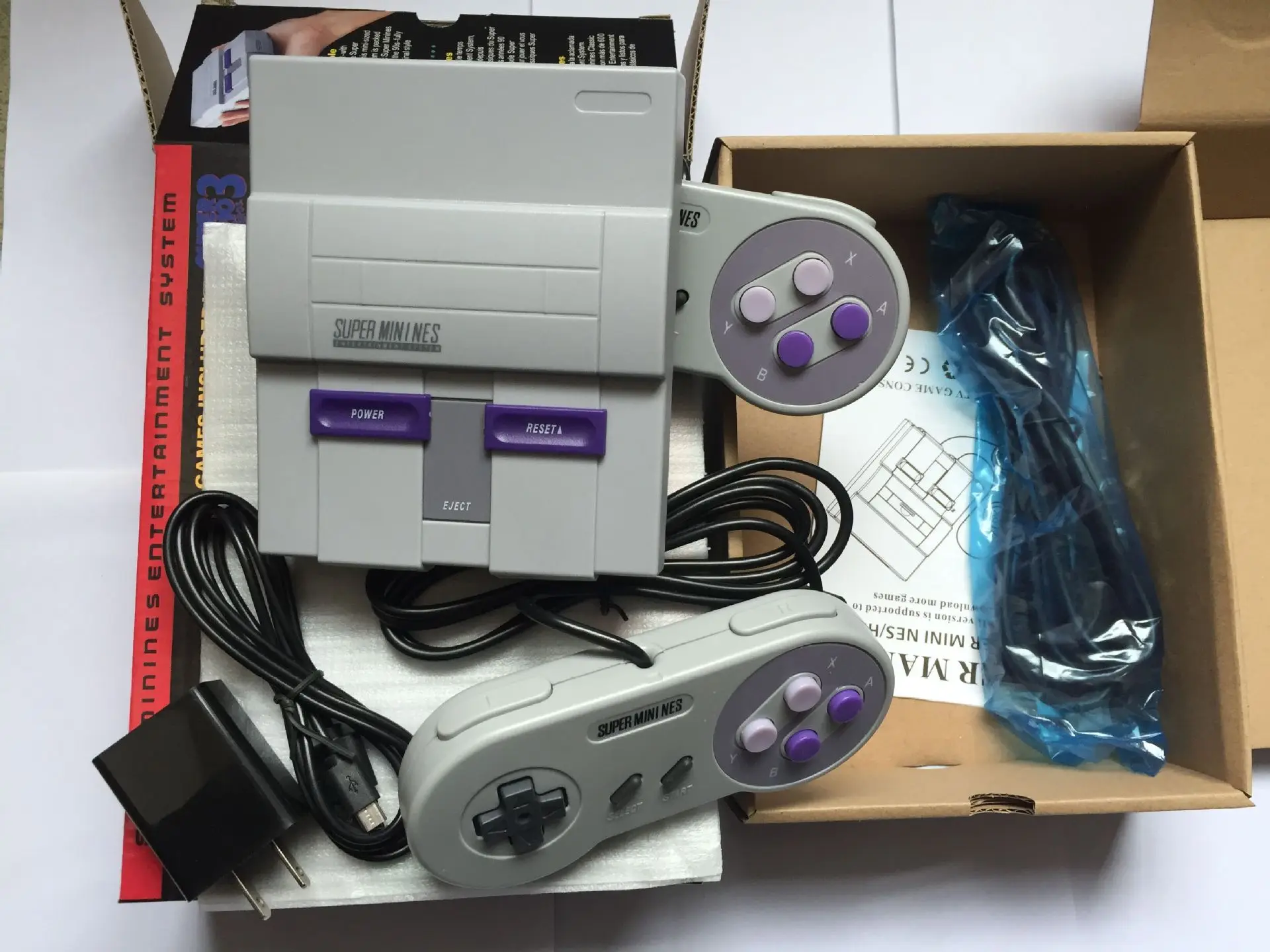 Фото Классическая Мини-консоль для видеоигр SuperNES 600 в 1, совместимая с HDMI портативная игровая консоль №4