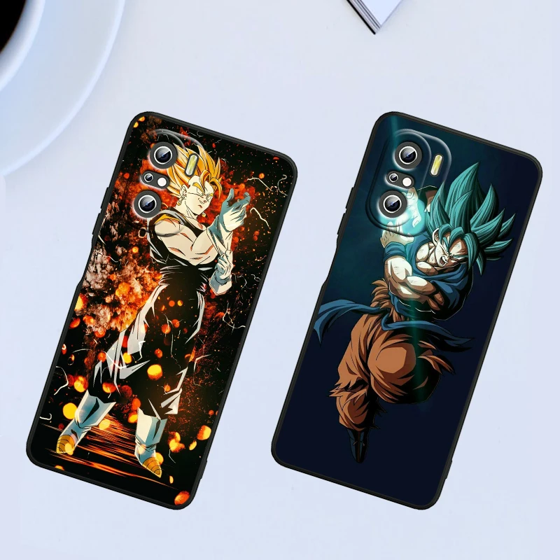 Чехол для телефона с надписью Love Dragon Ball Goku черный чехол Xiaomi Redmi K40 Gaming K30 9i 9T 9A 9C 9 8A 8