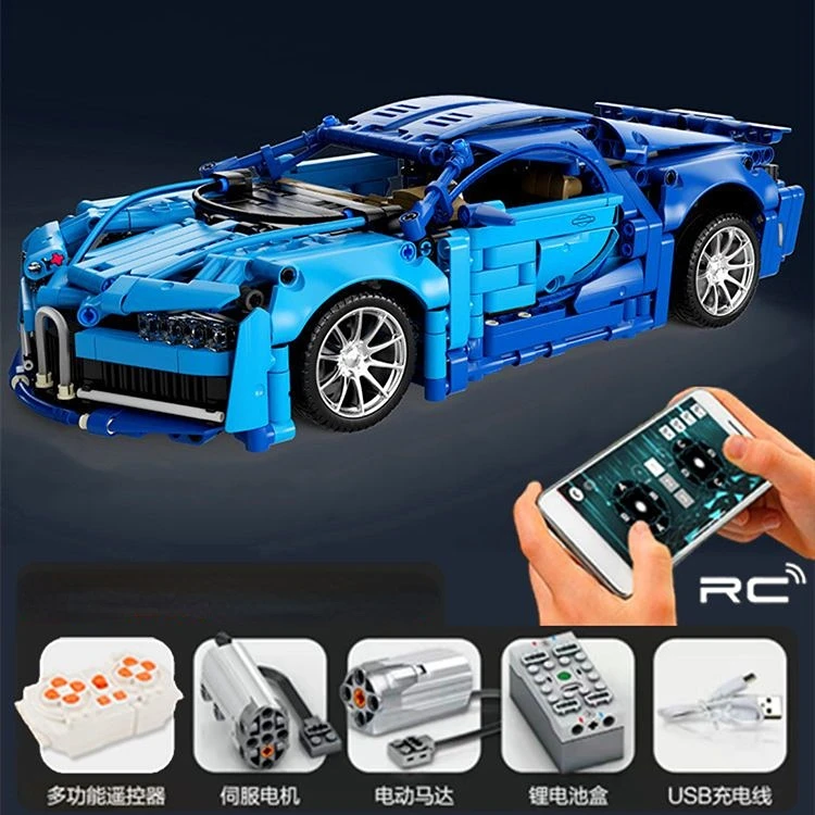 

2023 Roadster Building Blocks Super Racing Tech Building Blocks Brick models Super Speed Car Toys for children's birthday gifts