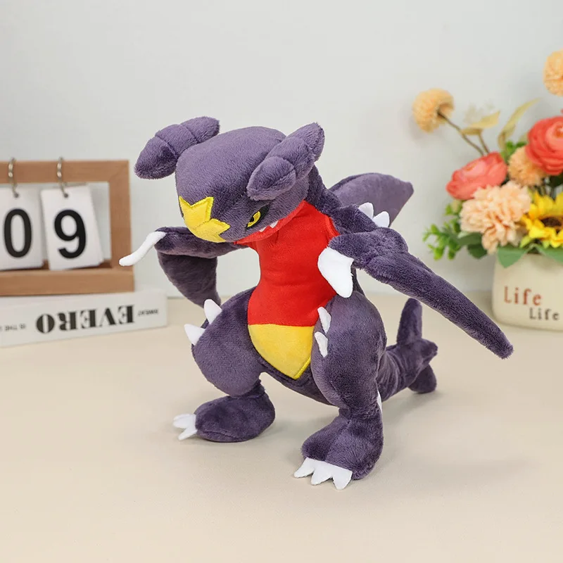 MINISO 22 см новый Pokemon стоячий Garchomp плюшевые милые животные мягкие игрушки куклы