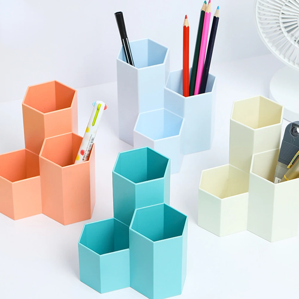 

Вместительный женский пенал для хранения косметики, настольный органайзер, подставка, чехол, школьные и офисные канцелярские принадлежнос...