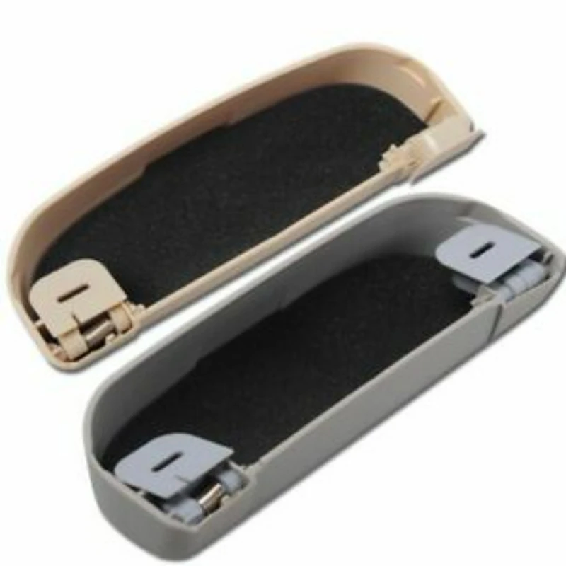

Car Auto Universal Sunglasses Glasses Case Holder Front Storage Box Clip Holder