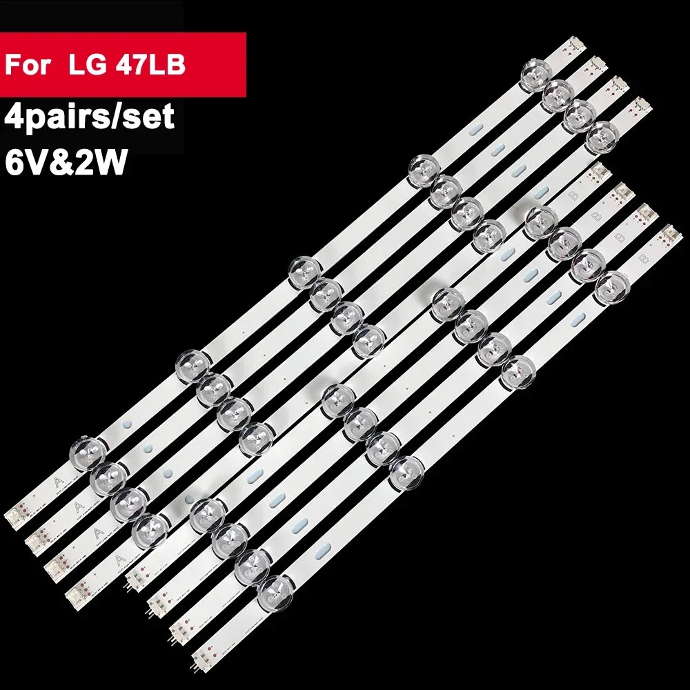 5 комплектов светодиодной ленты для подсветки телевизора LIG 47 дюймов innotek 47LB6300