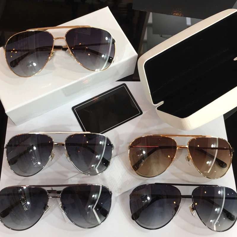 

2022 Роскошные брендовые солнцезащитные очки-авиаторы классические дизайнерские мужские модные стильные солнцезащитные очки Защитная улич...