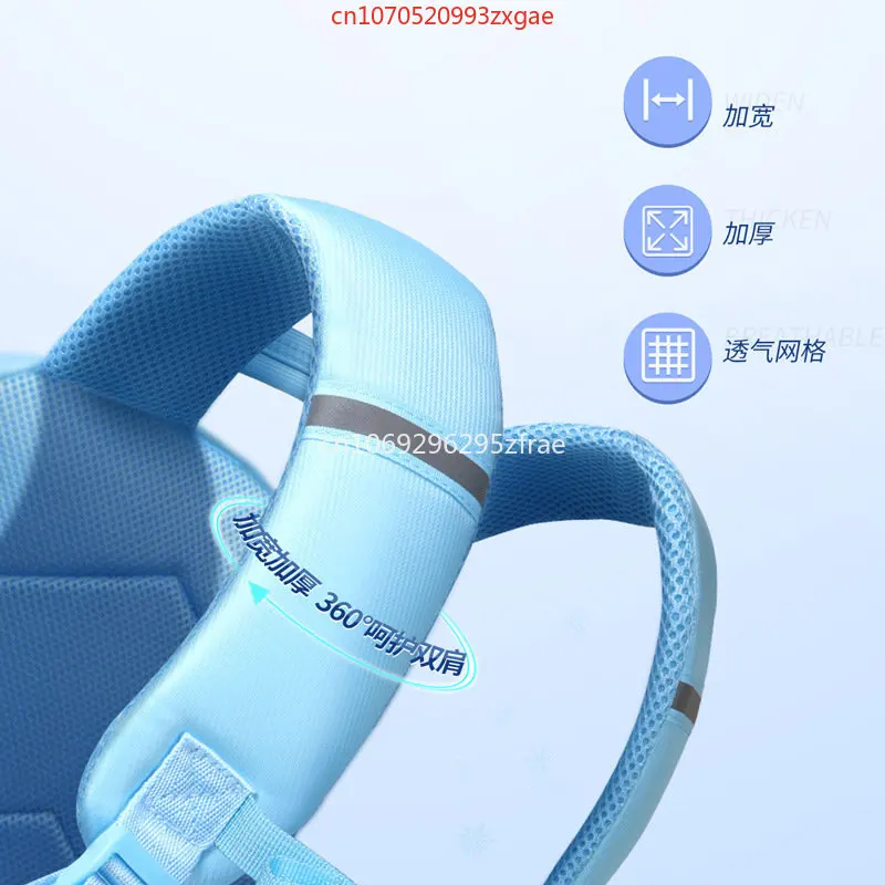 100% authentic luxury Disney Frozen girls' schoolbag, 3D layered film embossed Princess Aisha pattern Disney backpack