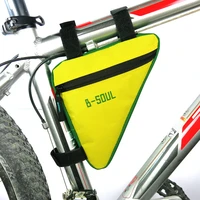 bicycle bags front tube frame handlebar portable mountain cycling triangle pouch holder saddle bag waterproof bike accessories