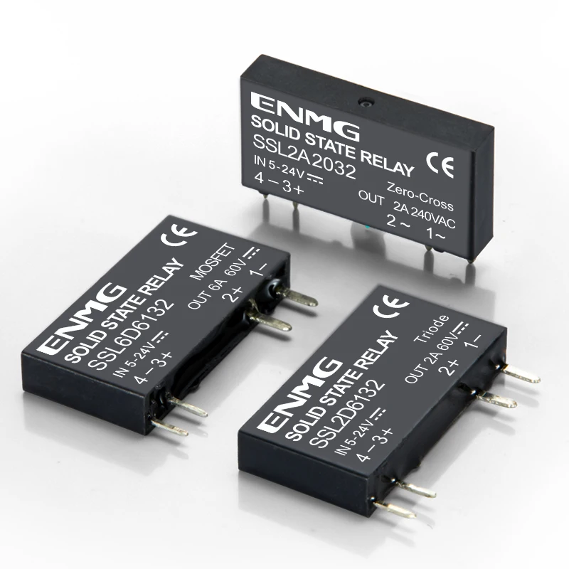 ENMG 1Pes Твердотельное реле на DIN-рейку 6A 2A Управление постоянным током постоянного
