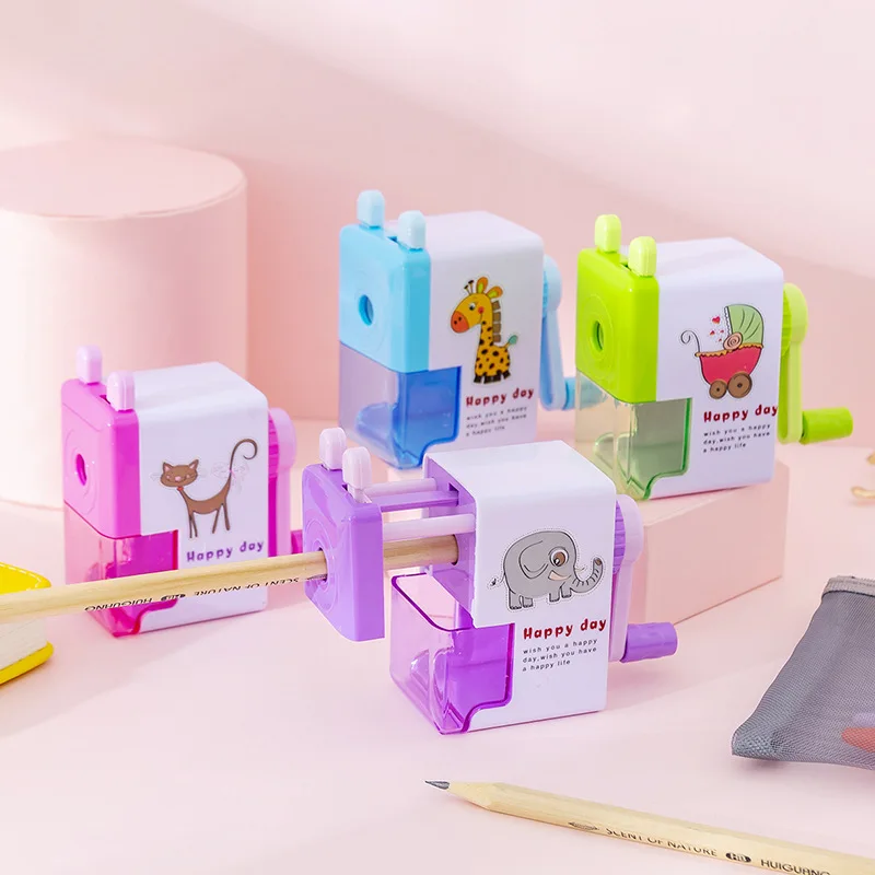 

Child learning stationery cartoon pencil knife sharpener gift stationery items cute Mechanical pencil sharpener