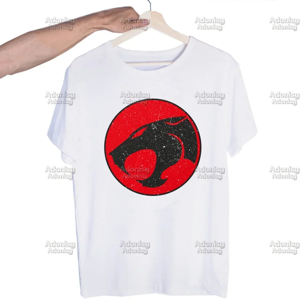 Thundercat Thunder кошки Лев кот мультяшный стиль женский дизайн футболка с коротким