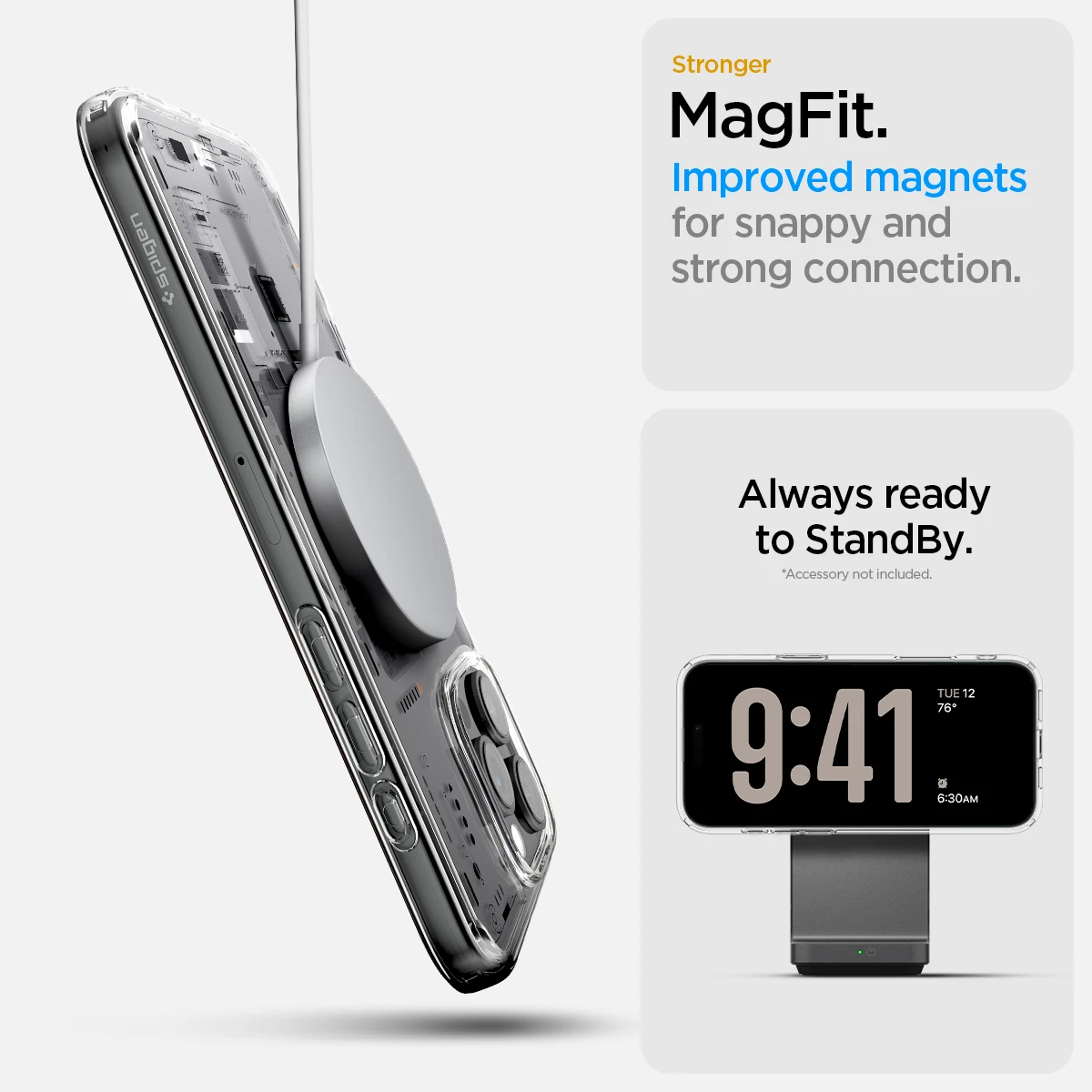 Чехол Spigen Ultra Hybrid Neo One MagFit для iPhone 16 Pro Max/16 совместимый с Magsafe