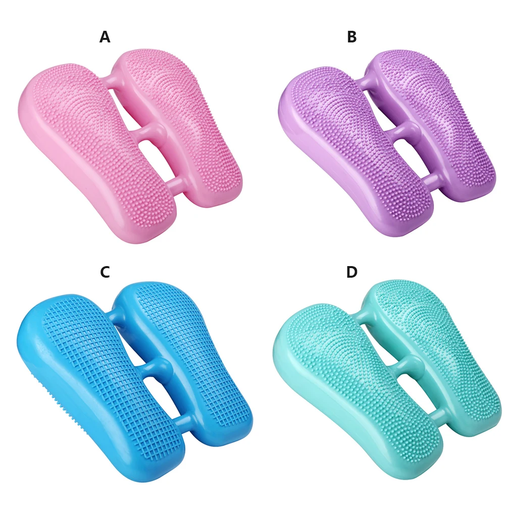 

Double Sided Mini Stepper Women Men Anti-slip Leg Exerciser Weight Loss Stovepipe Exercise Machine Office Blue