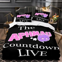 hot aphmau bedding set single twin full queen king size game aphmau bed set childrens kid bedroom duvetcover sets 010