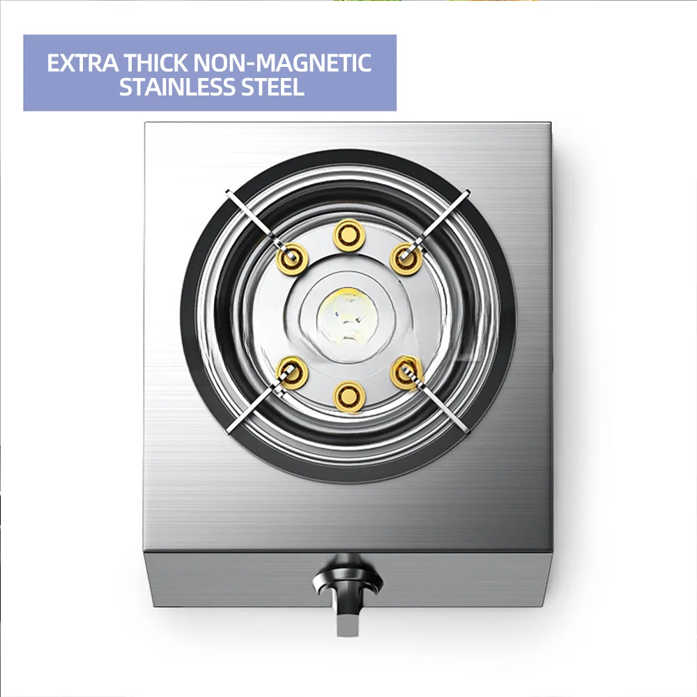 Для газовой плиты из нержавеющей стали кухонная настольная энергосберегающая