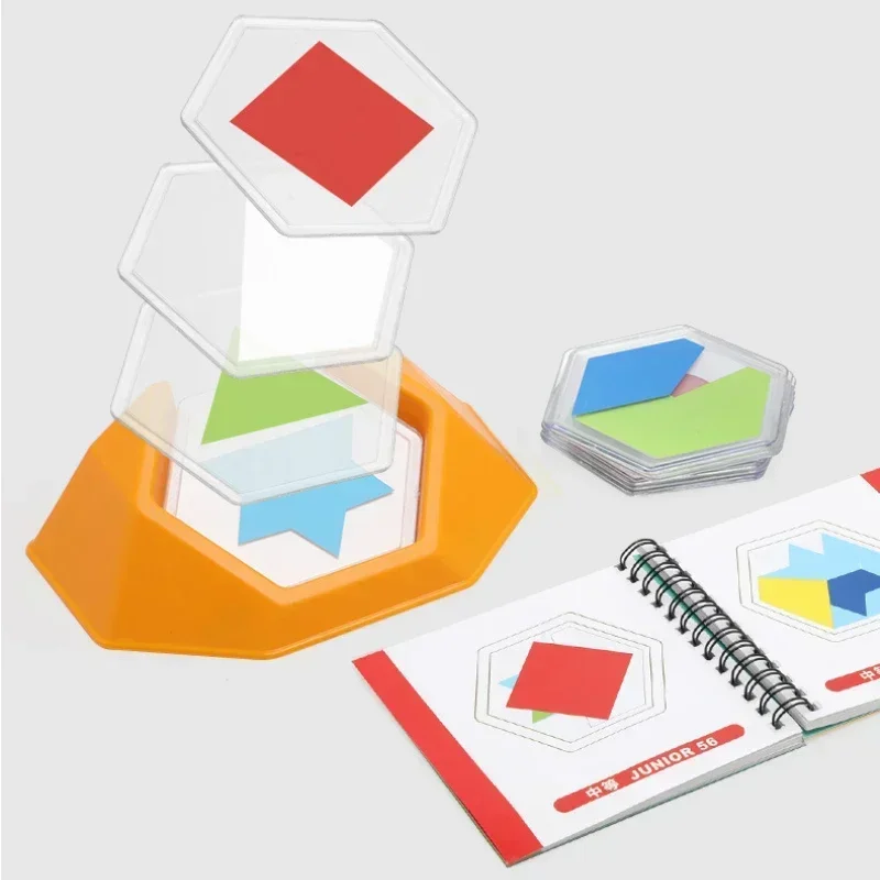 Детский пазл с цветным кодом