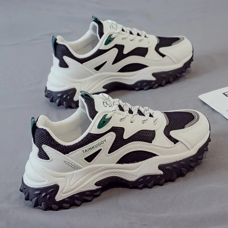 

2021 summer new small white shoes thick soled sports leisure daddy women's shoes ins tide net red autumn