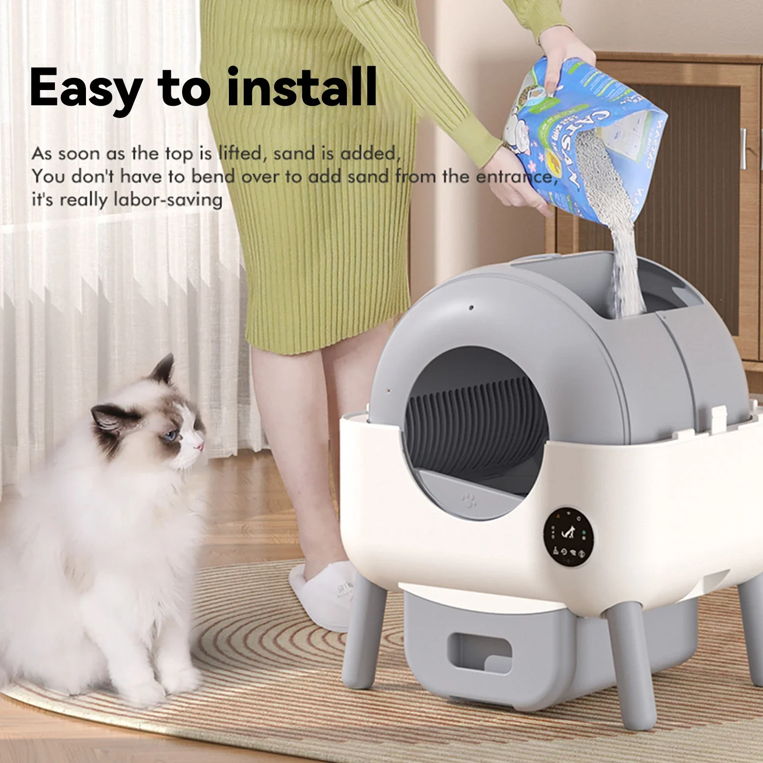 Оптовая продажа низкая цена интеллектуальный электрический самоочищающийся