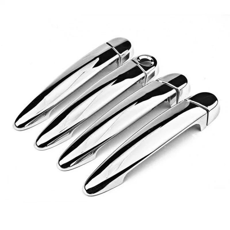 

FUNDUOO для BMW X5 E70 2008-2013 углеродное волокно хромированная крышка дверной ручки автомобиля накладка наклейка Стайлинг автоаксессуары