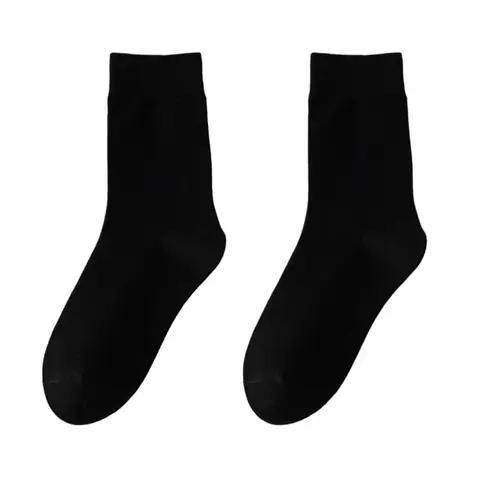 Носки впитывающие пот женские зимние спортивные носки мягкие дышащие нескользящие носки средней эластичности однотонные для улицы