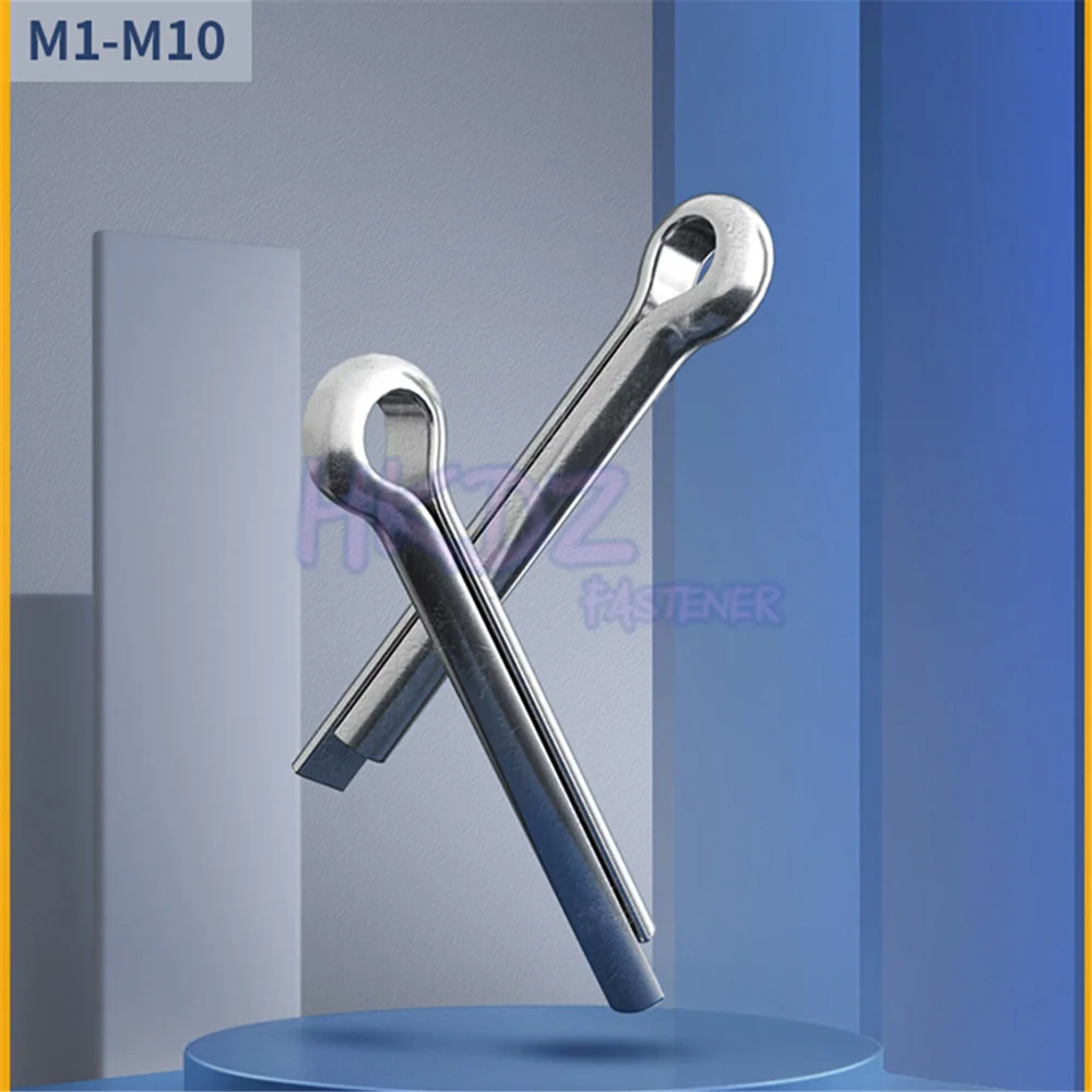 

304 Stainless Steel U Shape Type Spring Cotter Hair Pin Split Clamp Tractor Open Elastic Clip For Car M1M1.2M1.5M2M3M4M5M6M8M10