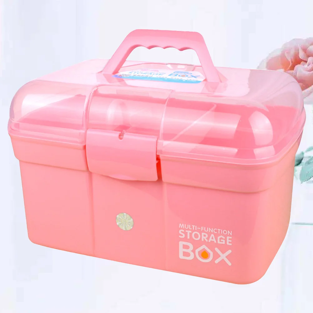 

Empty First Aid Box Family Storage Box Case Cabinet Household Organize Holder (, 31x20x20cm )