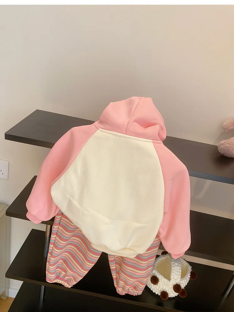 Детская одежда Daifa из Южной Кореи новинка осень-зима свитшот с флисовой