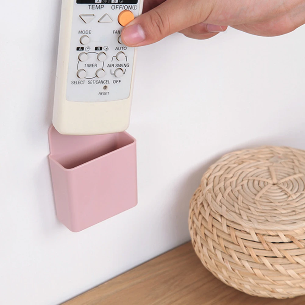 

1 PCS Multifunctional Mobile Phone Holder Wall Storage Shelf Organizer Rack Bathroom Kitchen Items Stander Self-adhesive Storage